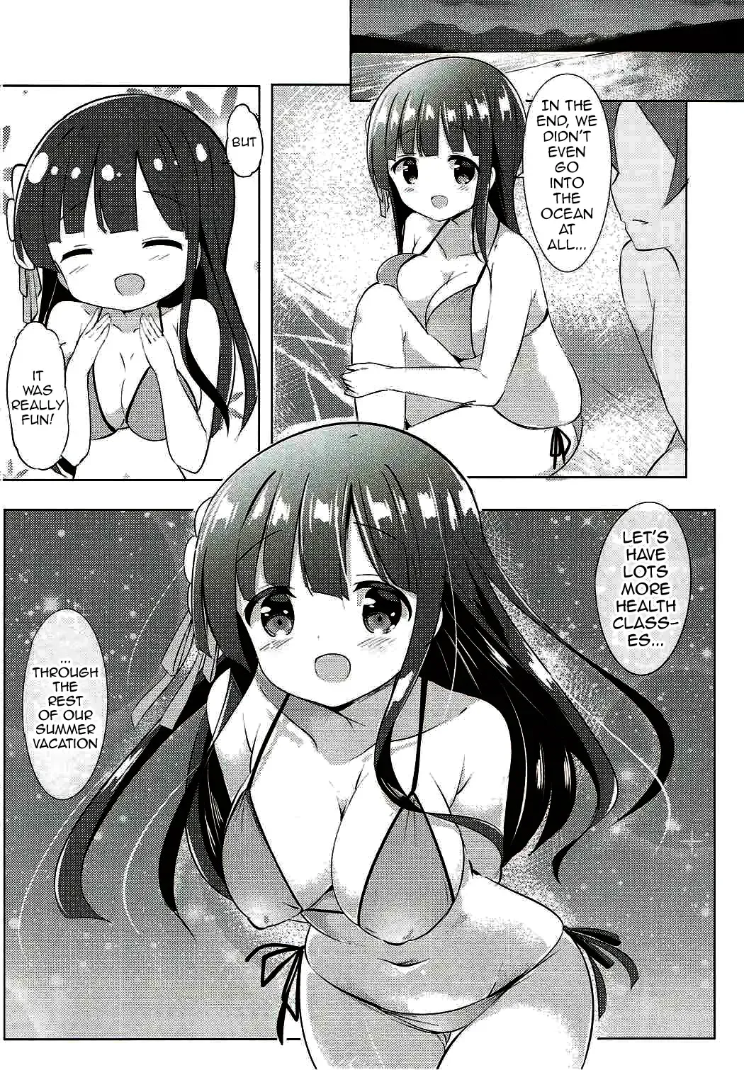 [Kuroha Reiji] Chiya-chan to Hoken Taiiku ~Umi Hen~ | PE With Chiya-chan -Beach Arc- Fhentai - Page 19