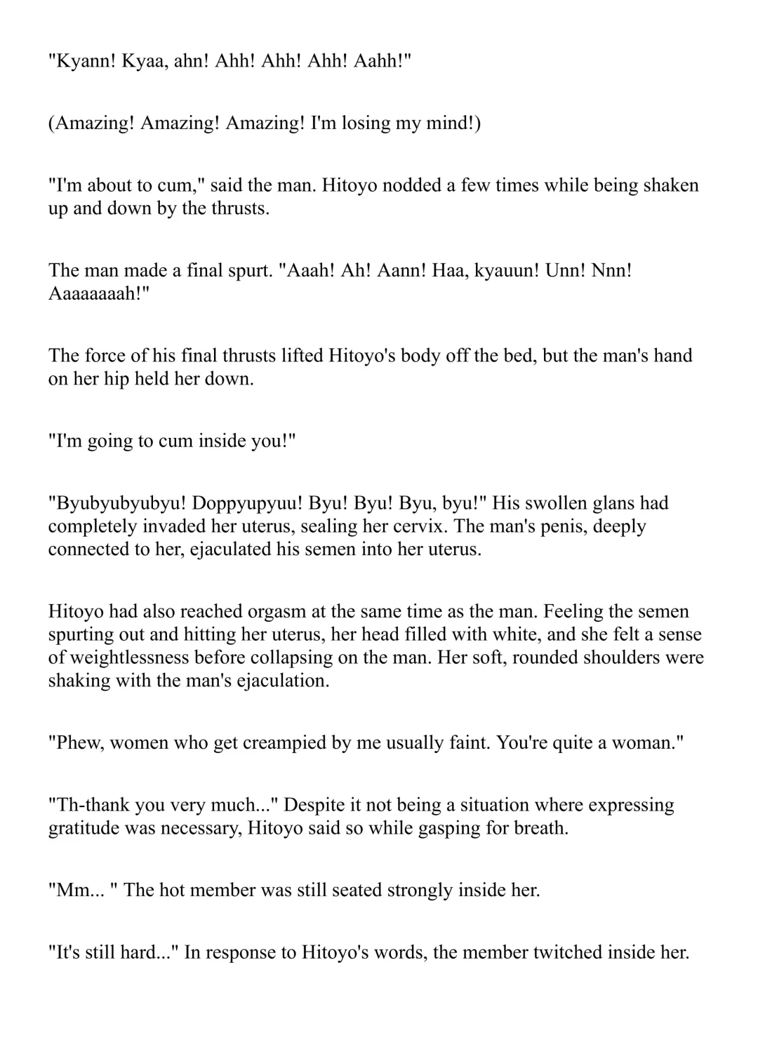 [Bonnie] Hitoyo-chan no Junan Short Story 3 Fhentai - Page 39