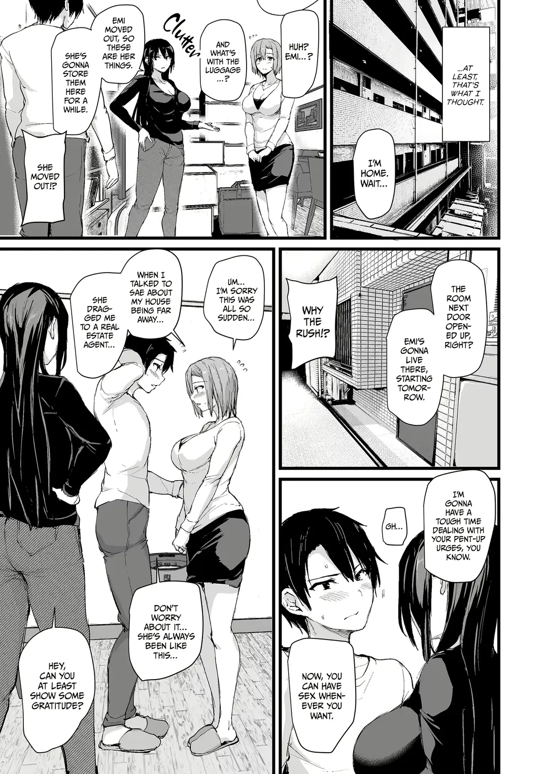 [Tachibana Omina] Kyonyuu ga Futariinai to Bokkishinai Otto no Tame ni Tomodachi o Tsuretekita Tsuma Chapter.1 Fhentai - Page 54