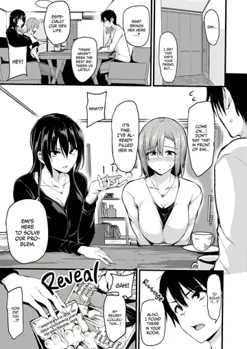 [Tachibana Omina] Kyonyuu ga Futariinai to Bokkishinai Otto no Tame ni Tomodachi o Tsuretekita Tsuma Chapter.1 Fhentai - Page 4