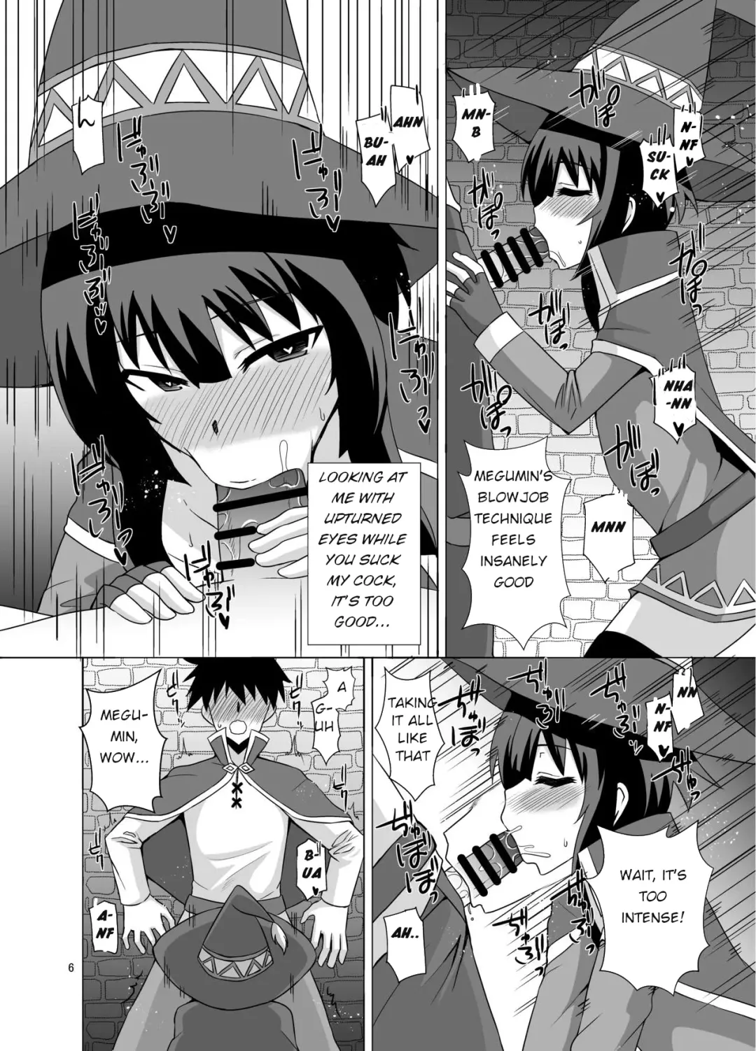 [Zeros] Megumin ga Okuchi de Nukinuki shite kureru Hon Fhentai - Page 6