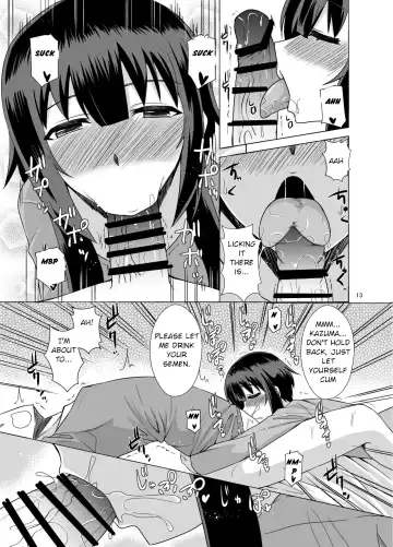 [Zeros] Megumin ga Okuchi de Nukinuki shite kureru Hon Fhentai - Page 13