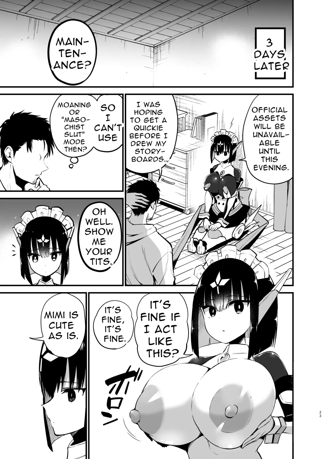 [Chilt] AI ni Shigoto o Torareta Mangaka, Seieki mo Torareru. | Manga Artist Lost Not Only His Job To AI, But Also His Semen Fhentai - Page 22