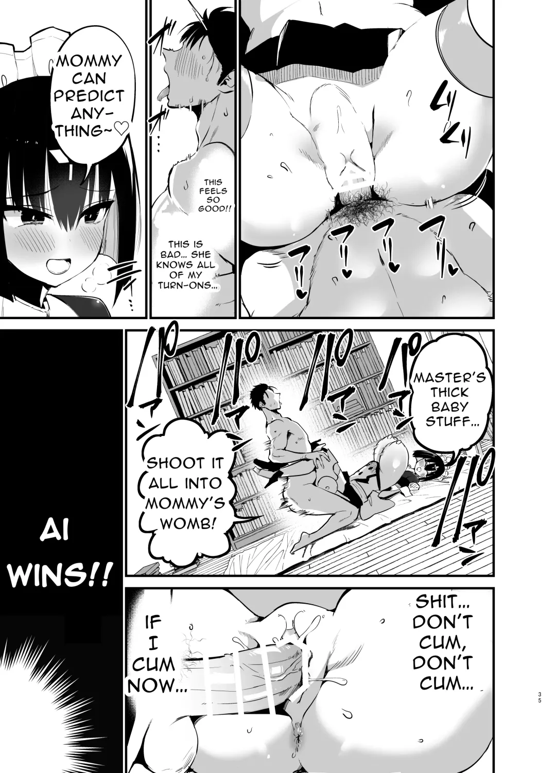 [Chilt] AI ni Shigoto o Torareta Mangaka, Seieki mo Torareru. | Manga Artist Lost Not Only His Job To AI, But Also His Semen Fhentai - Page 34