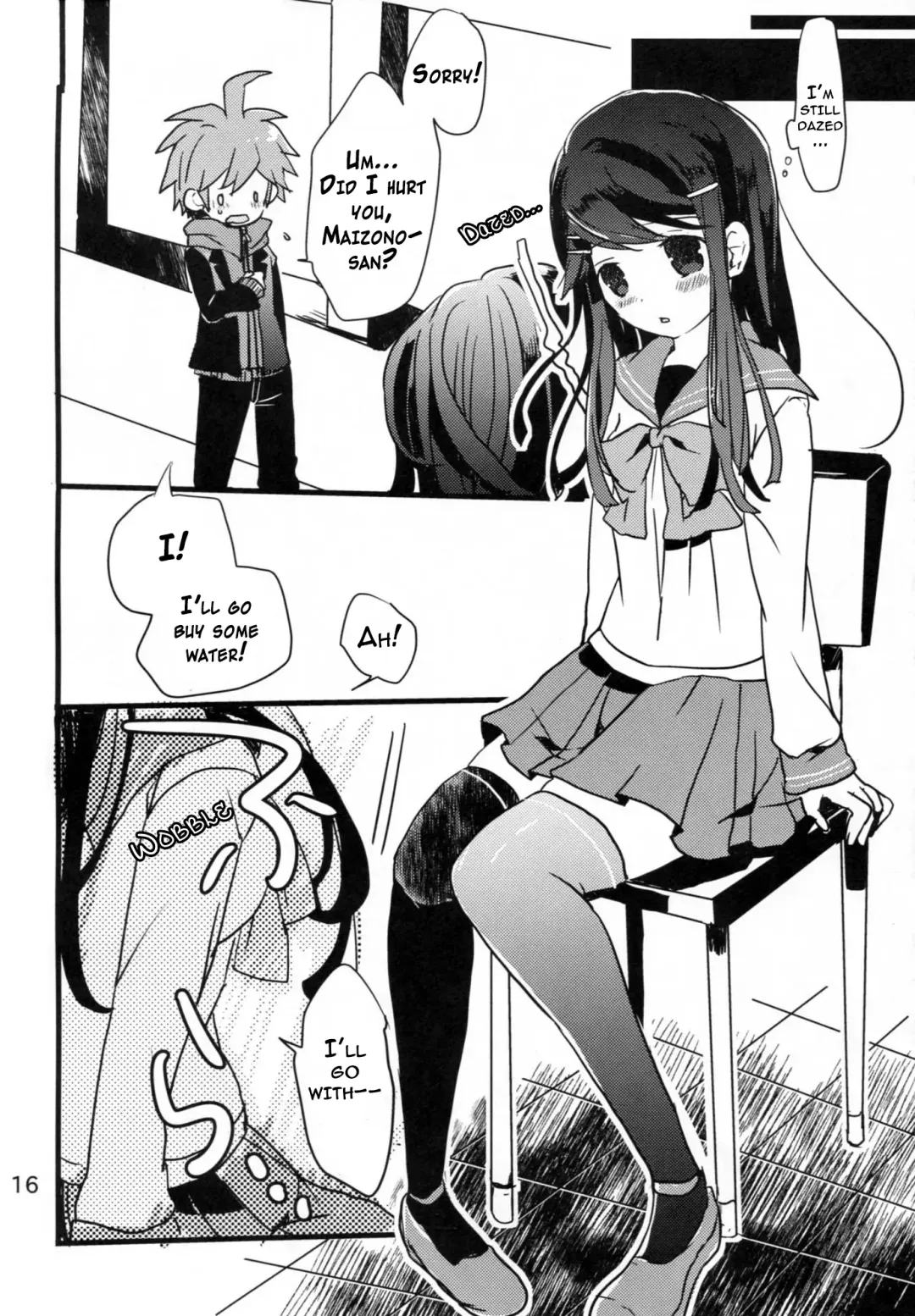 [Koshimura] Naegi to Maizono-san ga Tsukiatteru Zentei no Manga Fhentai.net - Page 15