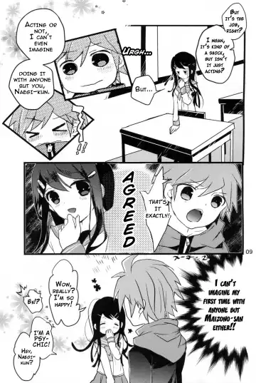 [Koshimura] Naegi to Maizono-san ga Tsukiatteru Zentei no Manga Fhentai.net - Page 8