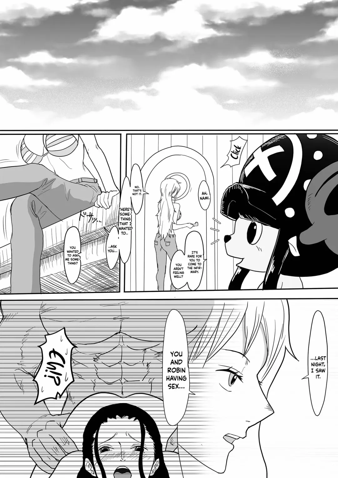 [Iwao] Nami to Chopper ga Sex Shimakuru Hon | A Book About Nami and Chopper's Sex Spree Fhentai - Page 9