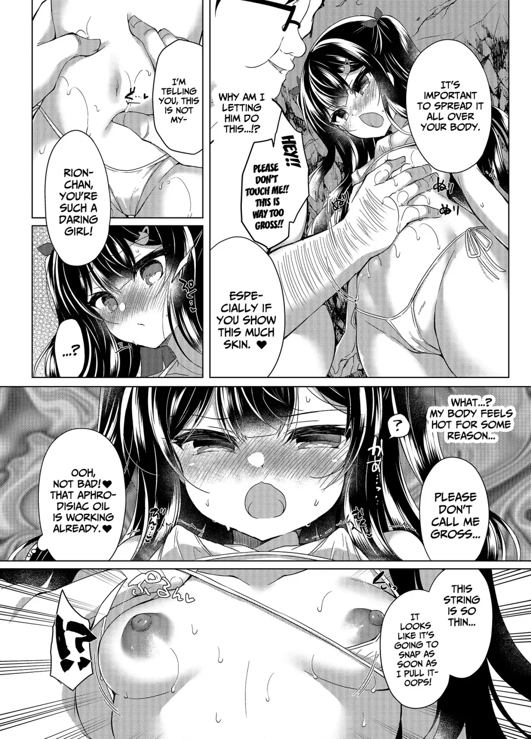 [Suzunone Rena] Namaiki Mesugaki ni Saimin Shidou ~Micro Bikini de Koukai Roshutsu~ | Using Hypnosis To Control This Cheeky Girl ~Exposing Her Body In Public With a Micro Bikini~ Fhentai - Page 12
