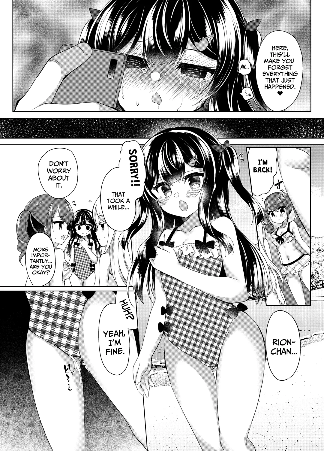 [Suzunone Rena] Namaiki Mesugaki ni Saimin Shidou ~Micro Bikini de Koukai Roshutsu~ | Using Hypnosis To Control This Cheeky Girl ~Exposing Her Body In Public With a Micro Bikini~ Fhentai - Page 24