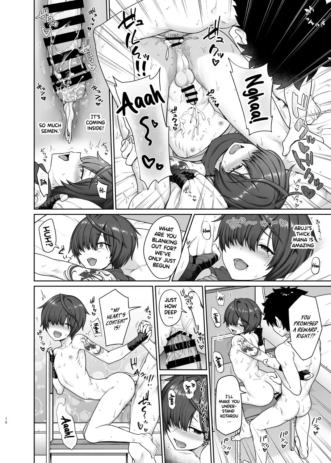 [Toitoi] Aruji-dono Sourou Kaizen Program | Master's Premature Ejaculation Improvement Program Fhentai - Page 11