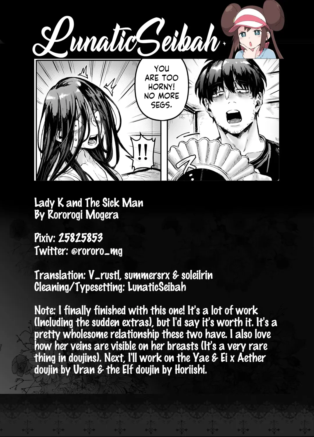 [Rororogi Mogera] Kko to Yamioji Ha | Lady K & The Sick Man (decensored) Fhentai - Page 83
