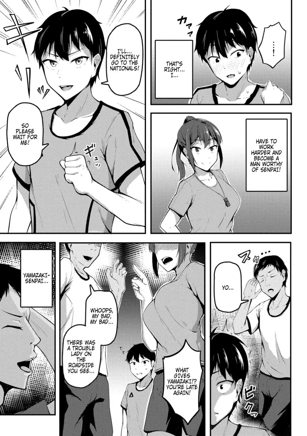 [Sabakan] Akogare no Senpai o Oikakete | Chasing The Senpai I Look Up To Fhentai - Page 3