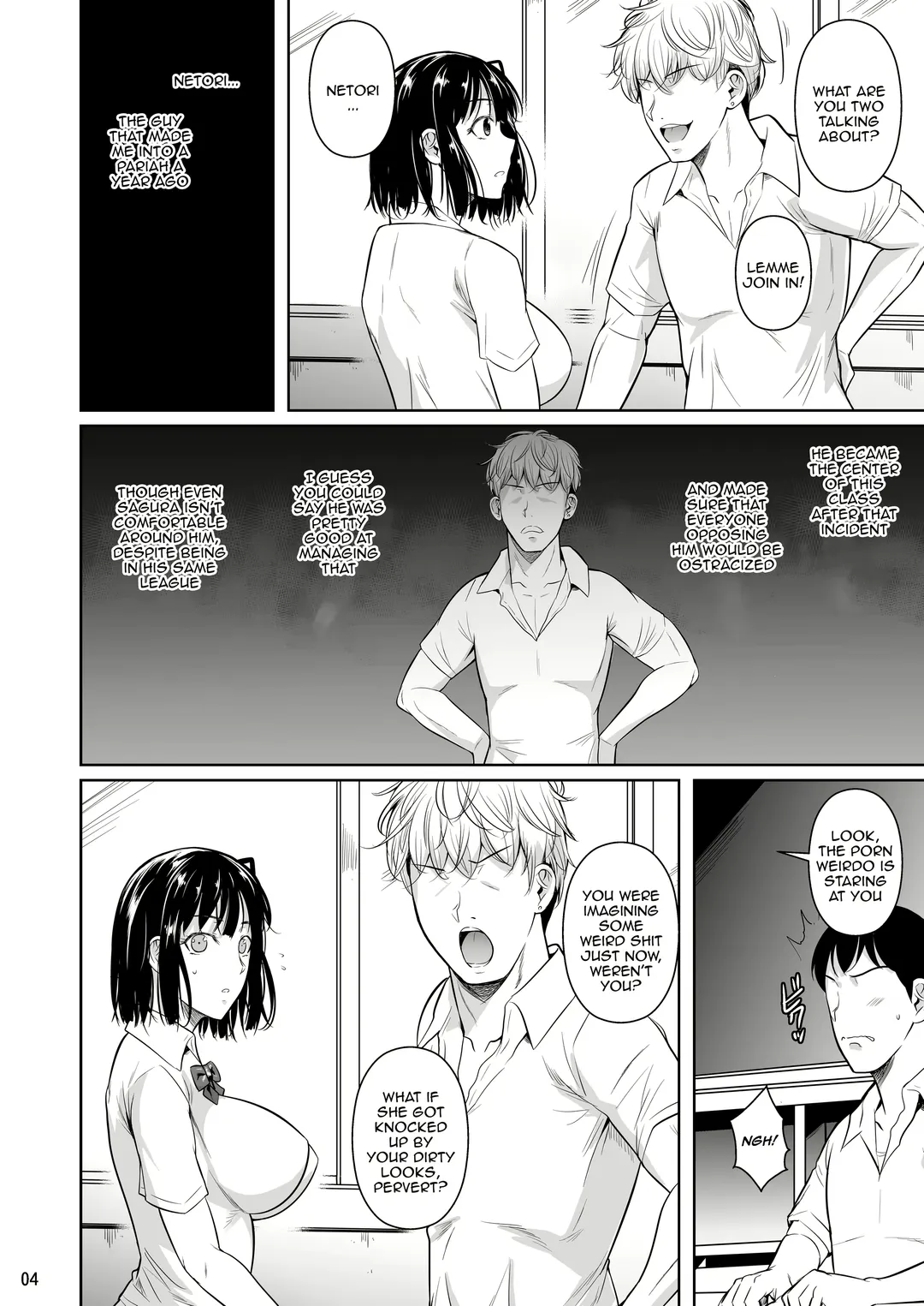 [Fuetakishi] Bocchi no Mob ga Tadashii Sentaku o Shite Seiso Shoujo to Tsukiau. Mochiron Sex mo Suru | A Loner Makes the Right Choices And Goes Out With a Seiso Girl. Of Course There's Sex As Well. Fhentai - Page 5