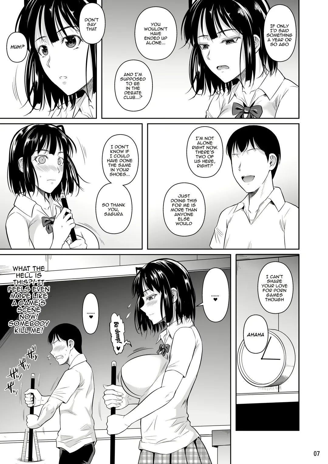[Fuetakishi] Bocchi no Mob ga Tadashii Sentaku o Shite Seiso Shoujo to Tsukiau. Mochiron Sex mo Suru | A Loner Makes the Right Choices And Goes Out With a Seiso Girl. Of Course There's Sex As Well. Fhentai - Page 8