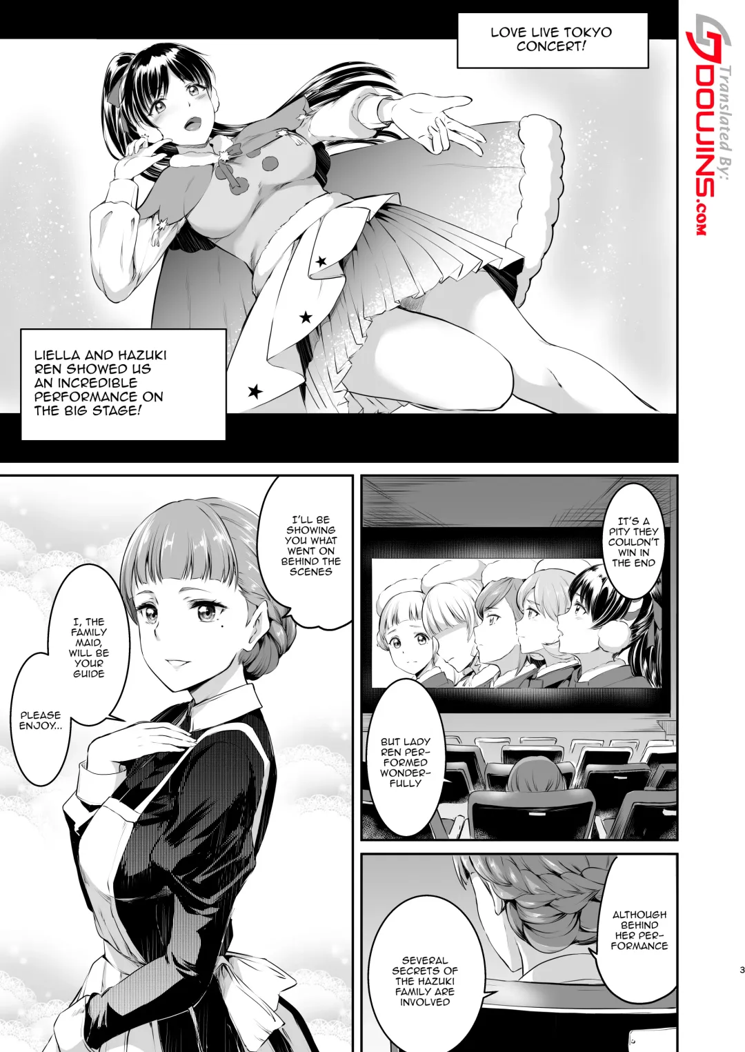 [Kamisiro Ryu] Hazuki-ke no Maid Jijou | Hazuki Household's Maid Situation Fhentai.net - Page 2