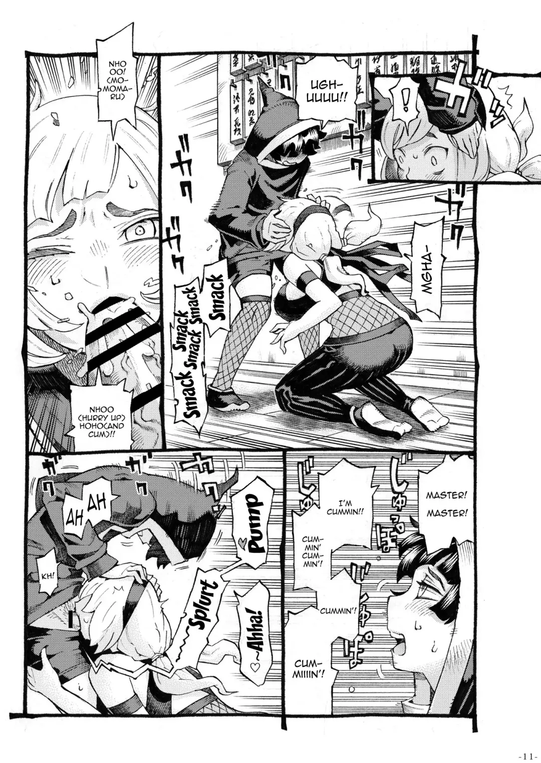 [Nishi Yoshiyuki] Kunoichi wa Deshi to Oshinobi de | A Kunoichi Sneaks Up On Her Disciple Fhentai - Page 10