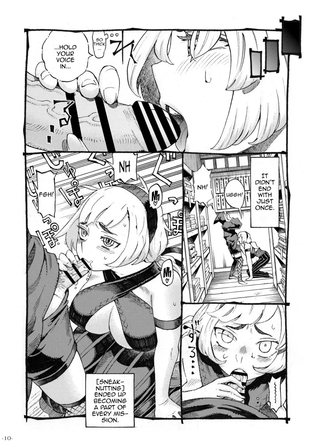 [Nishi Yoshiyuki] Kunoichi wa Deshi to Oshinobi de | A Kunoichi Sneaks Up On Her Disciple Fhentai - Page 9
