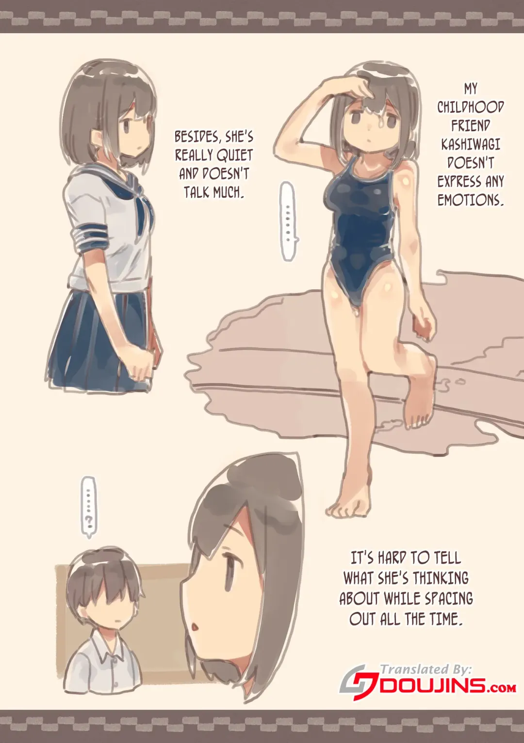 Kanjou ga Usui kara Nandemo Iu Koto Kiite Kureru Osananajimi | A Childhood Friend Who Listens To Anything You Say Because She Doesn't Have Much Emotion Fhentai - Page 2