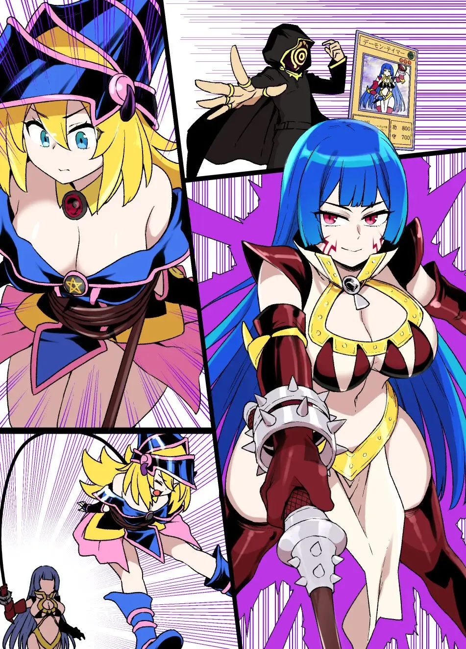 [Kusayarou] BlaMagi Girl Sennou Inmaka Fhentai - Page 9