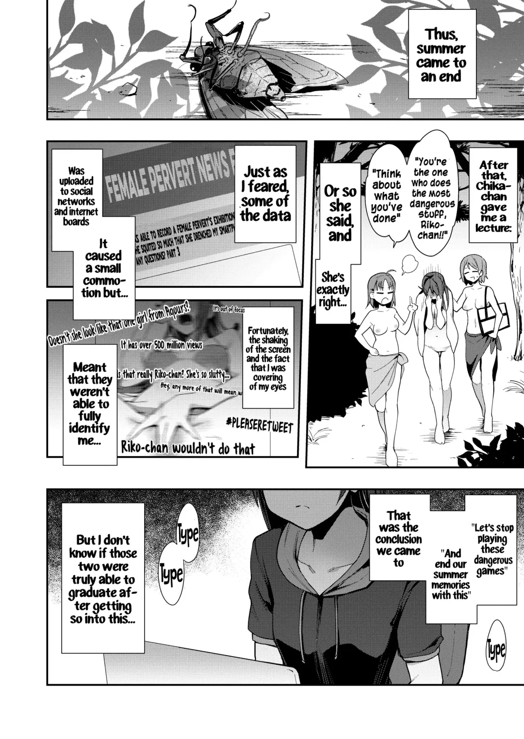 [Indo Curry] Body Paint de Kaisuiyoku Fhentai - Page 14