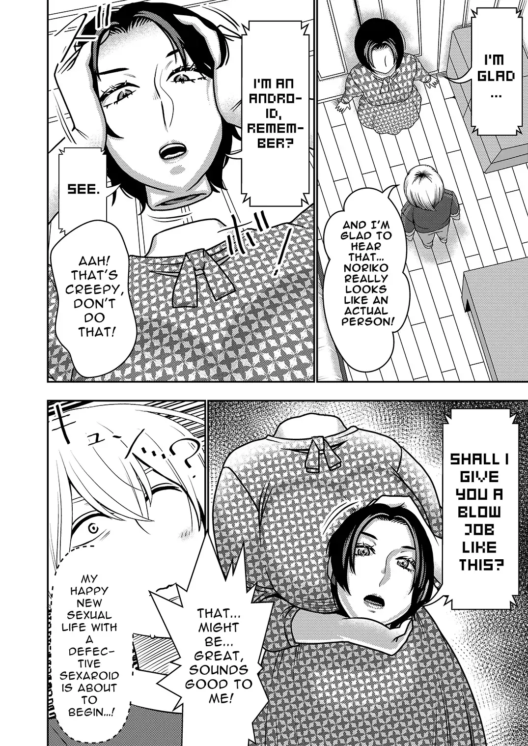 [Sasaki Yuuhei] Furyouhin Sexaroid ga Ero Sugiru node Henpin o Kangaeteiru! | This Defective Sexaroid is TOO LEWD, so I'm thinking of returning it! Fhentai - Page 28