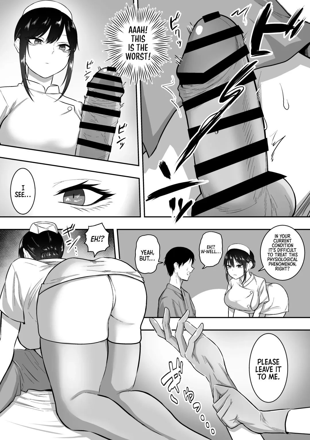 [Sanshoku Nerune] Nurse no Shirasaki-san ni Seiyoku Shori o Shite morau Hanashi Fhentai - Page 5