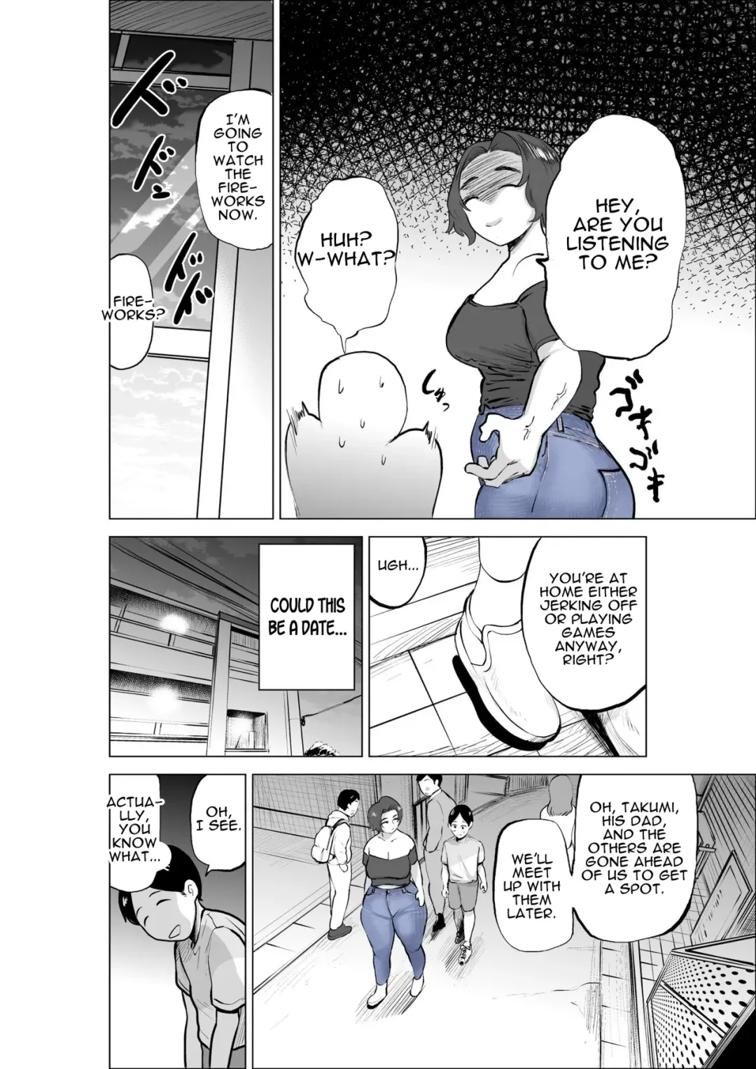 [Fukuhara Takaya] Jeans wa Iteru Kowakute Nigate dakedo Megutai na Tomodachi no Okaa-san | My Friend's Mother, Who Wears Jeans Is Scary But Is Blessed With A Big Booty. Fhentai.net - Page 10