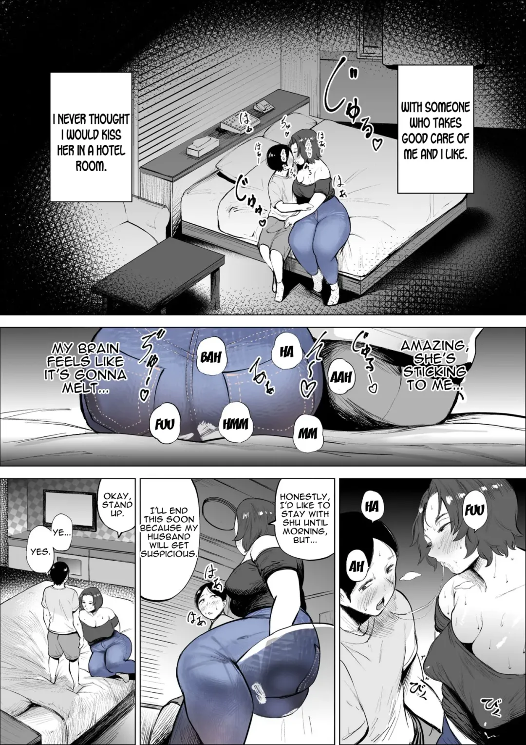 [Fukuhara Takaya] Jeans wa Iteru Kowakute Nigate dakedo Megutai na Tomodachi no Okaa-san | My Friend's Mother, Who Wears Jeans Is Scary But Is Blessed With A Big Booty. Fhentai.net - Page 21