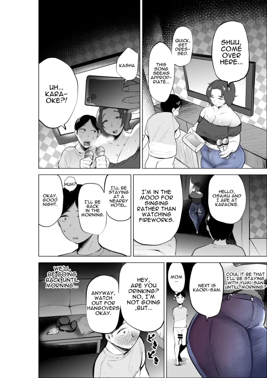 [Fukuhara Takaya] Jeans wa Iteru Kowakute Nigate dakedo Megutai na Tomodachi no Okaa-san | My Friend's Mother, Who Wears Jeans Is Scary But Is Blessed With A Big Booty. Fhentai.net - Page 35