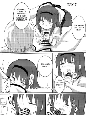 [Uya] Homura-chan Ecchi suru to Maryoku ga Agaru Kinou de Danshi to Ecchi suru Manga Fhentai - Page 10
