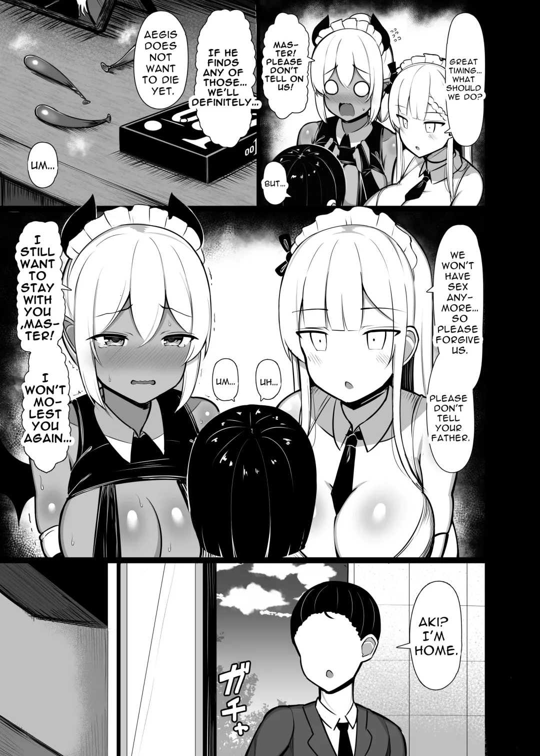 [Jakko] Goshujin-sama no Ochinchin wa Yuzurenai ~Succubus Maid to Nukirobo Maid~ Fhentai.net - Page 27