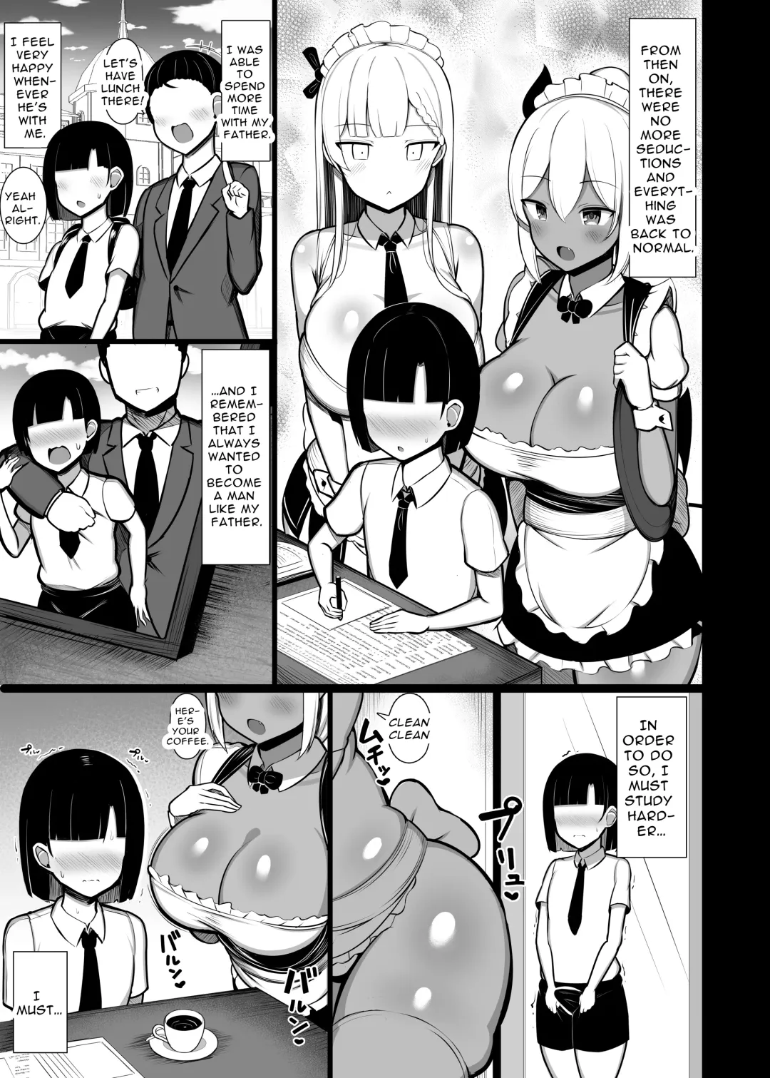 [Jakko] Goshujin-sama no Ochinchin wa Yuzurenai ~Succubus Maid to Nukirobo Maid~ Fhentai.net - Page 29