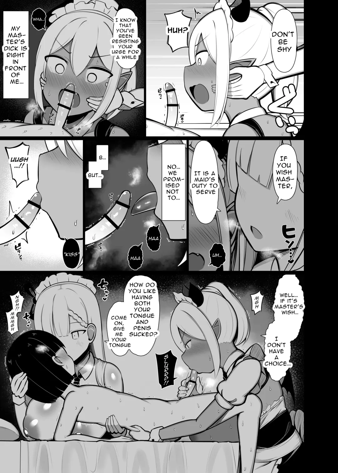 [Jakko] Goshujin-sama no Ochinchin wa Yuzurenai ~Succubus Maid to Nukirobo Maid~ Fhentai.net - Page 31