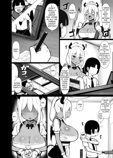 [Jakko] Goshujin-sama no Ochinchin wa Yuzurenai ~Succubus Maid to Nukirobo Maid~ Fhentai.net - Page 4