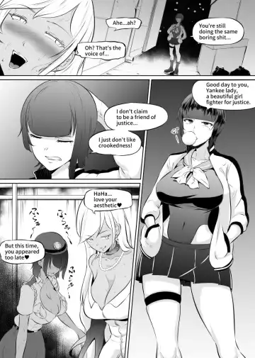 [Mokuseirokku] Akunin Semen Reijou VS Yankee Lady Fhentai.net - Page 10