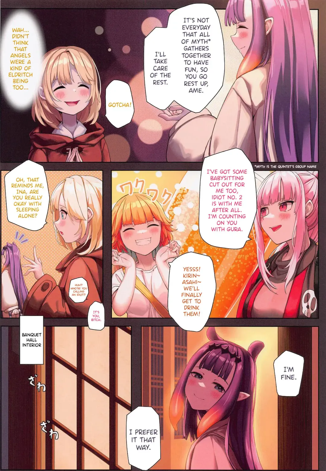 [Mitsu] AmeSame Onsen Ryokou no Iroiro | The Many Happenings of AmeSame's Hot Spring Trip Fhentai - Page 5