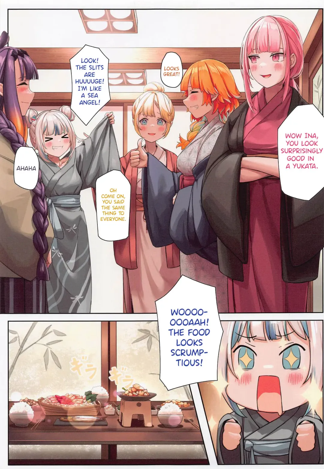 [Mitsu] AmeSame Onsen Ryokou no Iroiro | The Many Happenings of AmeSame's Hot Spring Trip Fhentai - Page 6