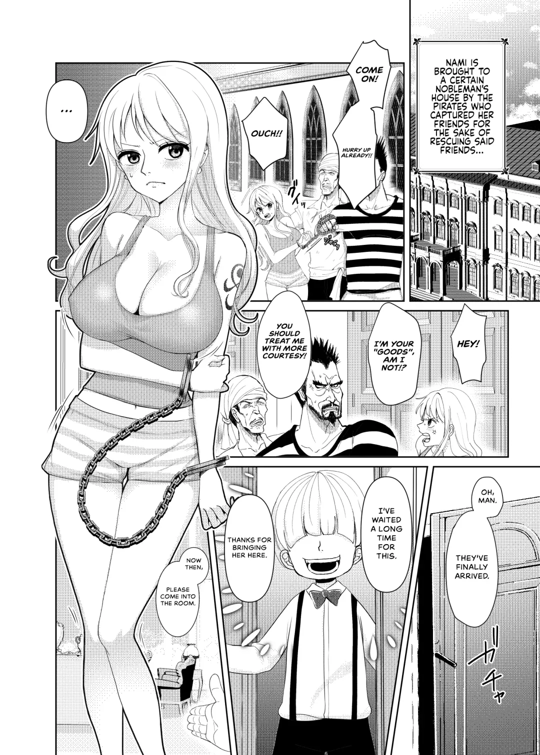 [Akira] Nami ga Kanemochi no Gaki to Torihiki (decensored) Fhentai - Page 1