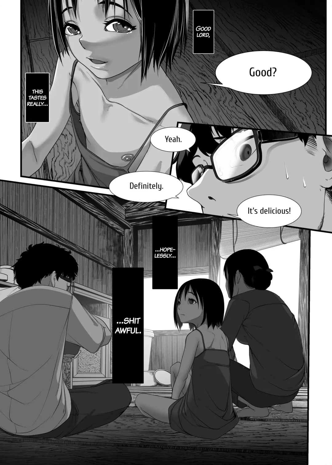 [Numata Shizumu] Asia no Hinminkutsu de Hounyou Tousatsu Shitetara Tsurutsuru Omanko Kaeta Hanashi | That Time I Took Peeping Photos of Girls Urinating in an Asian Slum and Bought a Smooth Pussy Fhentai - Page 53