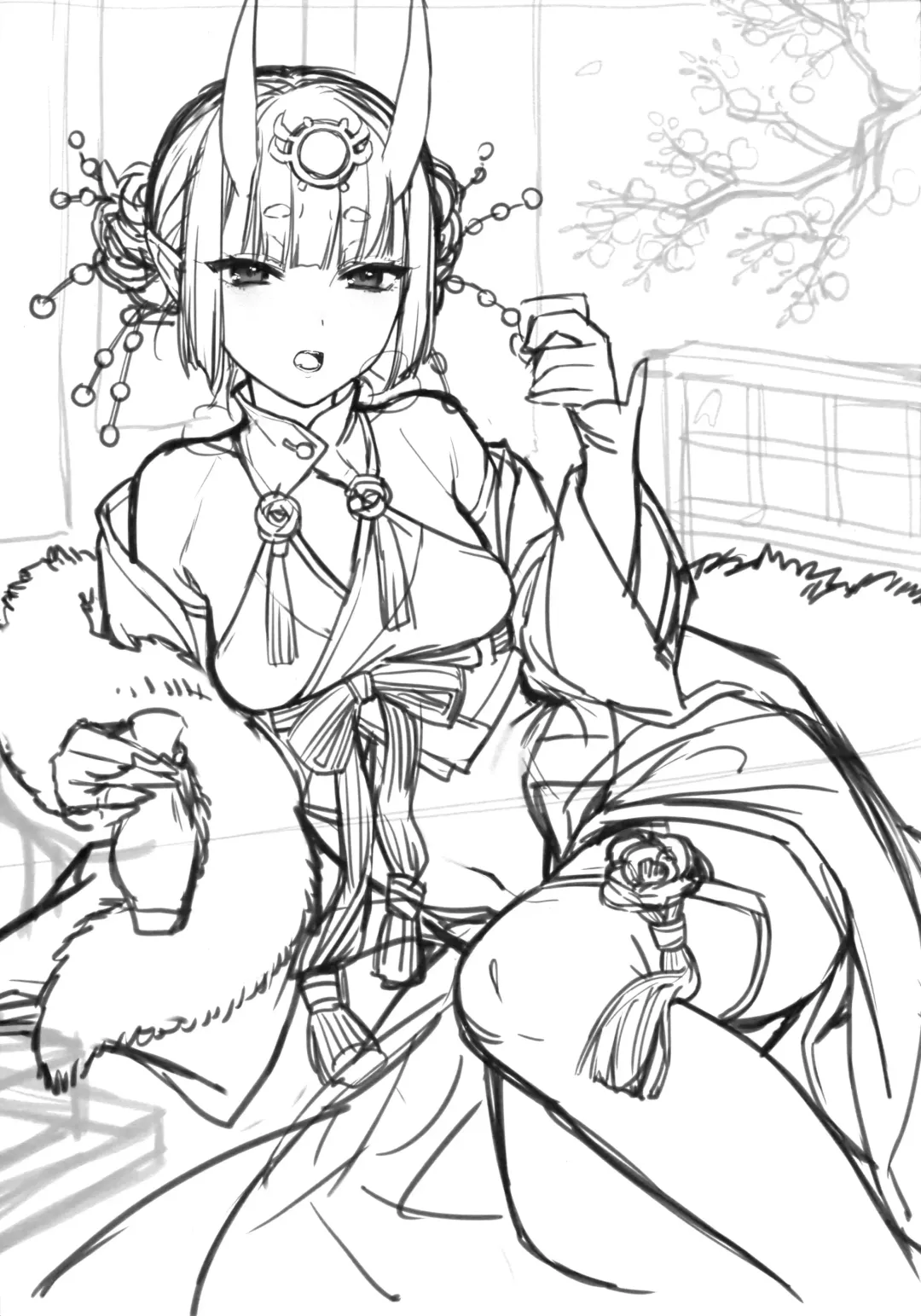 [Kaguyuzu] Shuten-chan wa Monotarinai - Shuten Douji is not enough | Shuten-chan wants to be satisfied Fhentai - Page 15