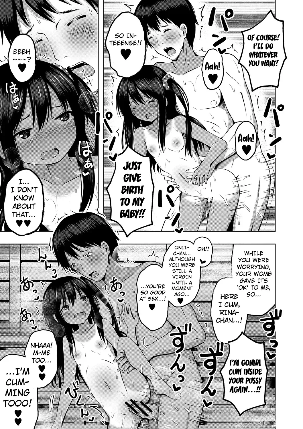 [Yurarin] Ninshin Shoujo "Mesugaki datte Haramitai!" - Pregnant girl, even a female kid seems to be pregnant. | I Want to Impregnate Them, Even if They're Slutty Brats! Fhentai - Page 25