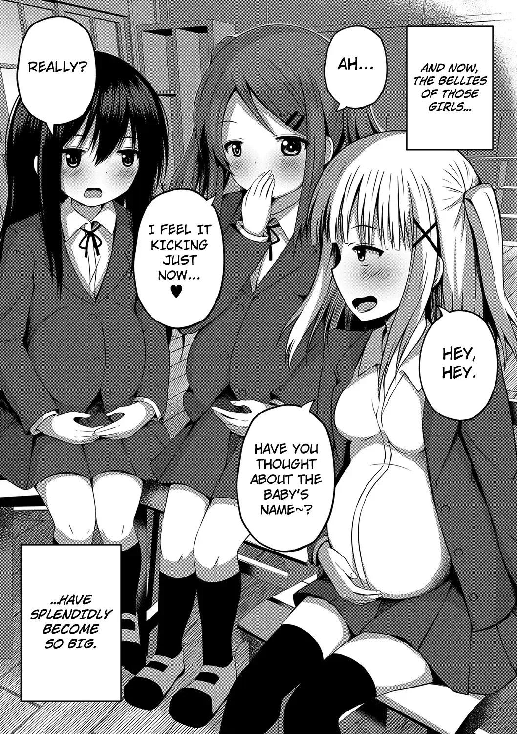 [Yurarin] Ninshin Shoujo "Mesugaki datte Haramitai!" - Pregnant girl, even a female kid seems to be pregnant. | I Want to Impregnate Them, Even if They're Slutty Brats! Fhentai - Page 84