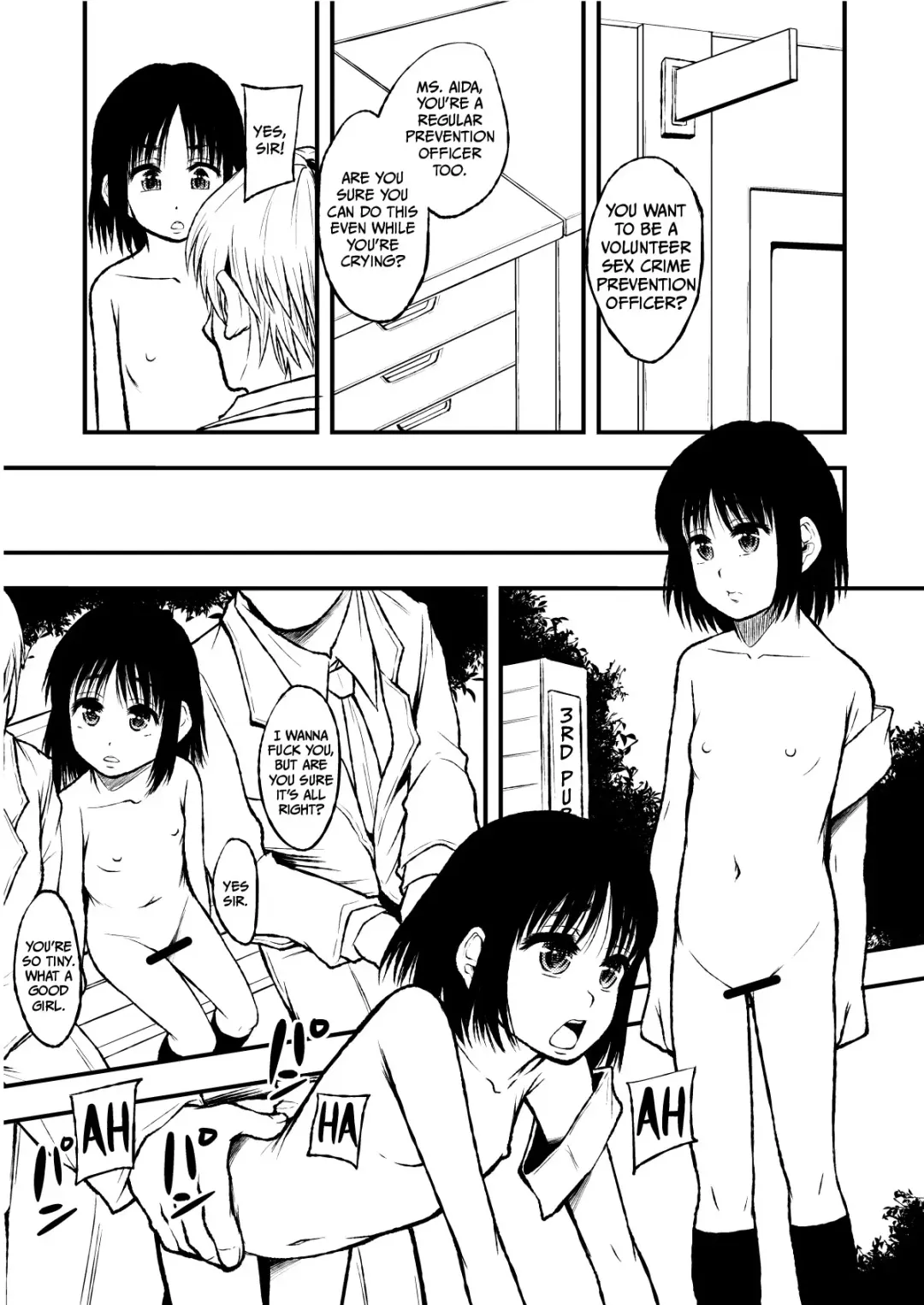 [Mayonnaise.] Gakkou de Ichiban Chiisana Kana-san wa Seihanzai Boushi-kei nano desu. | Kana is the Smallest Girl in the School and a Sexual Crime Prevention Officer. Fhentai - Page 13