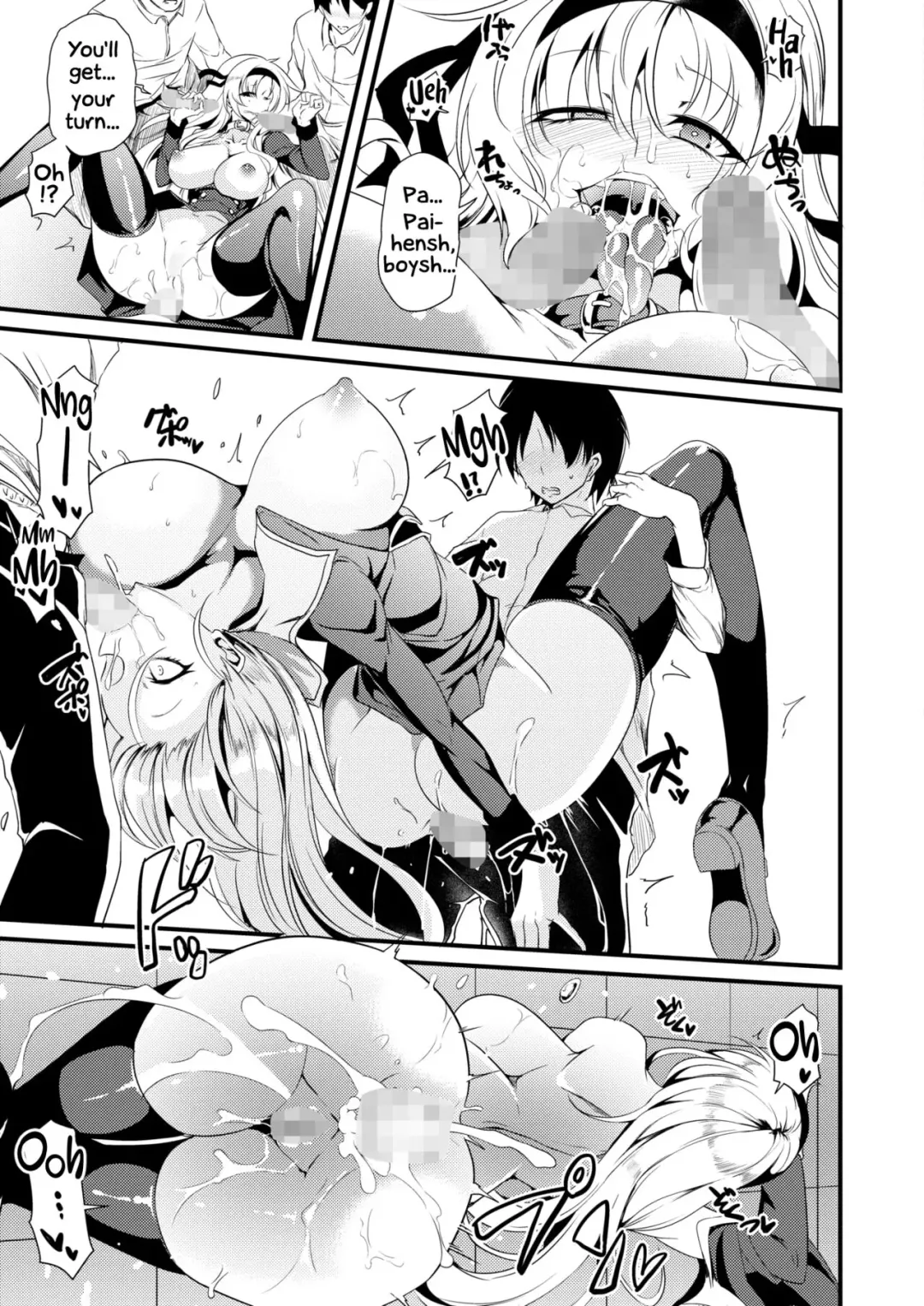 [Ganmarei] Shinkou Naki Chijo Sabaki | Sinful Slut's Judgement Fhentai - Page 11