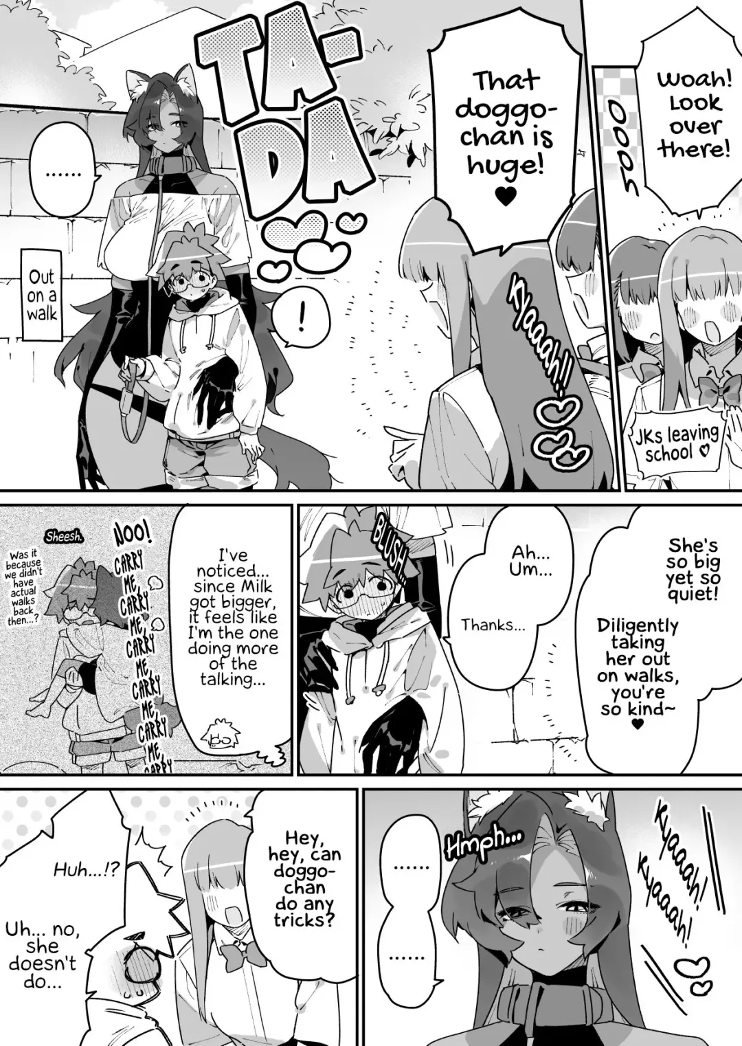 [Chomoran] That Deal Where A Beastgirl Grows Bigger Than The Master Who Raised Her | Fhentai - Page 5