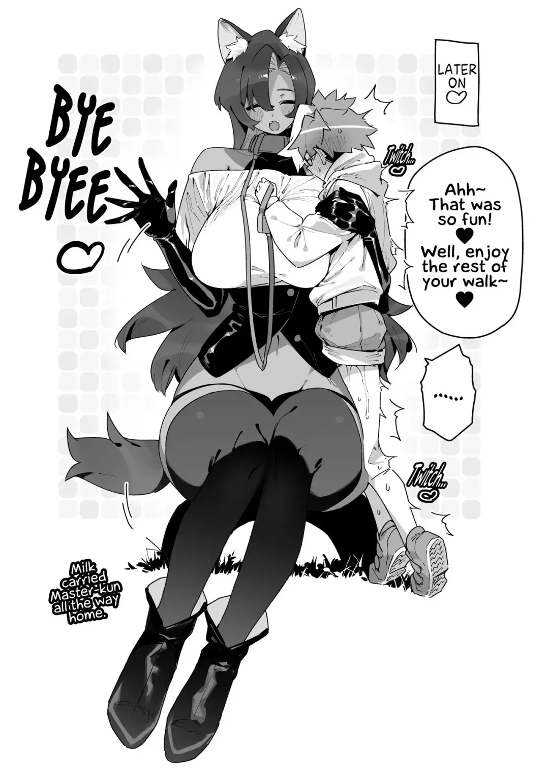 [Chomoran] That Deal Where A Beastgirl Grows Bigger Than The Master Who Raised Her | Fhentai - Page 9