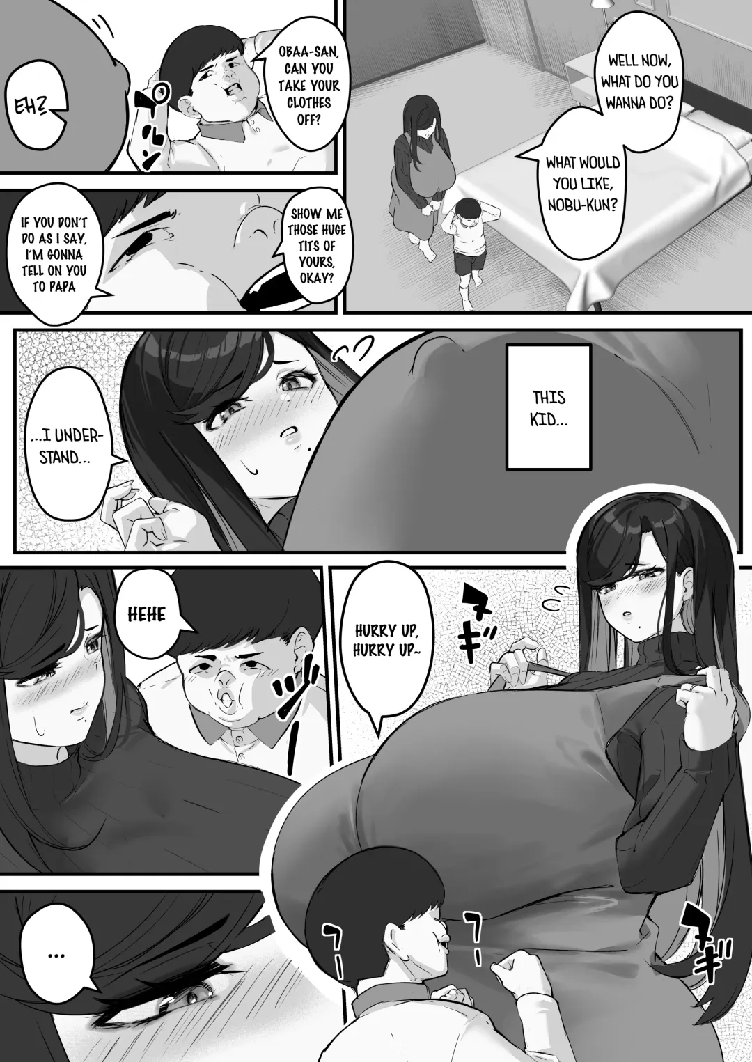 [Kutibue] Tare Deka Chounyuu no Hitozuma wa Chibi Erogaki no Nikubenki... | My Big Titted Sagging Wife Is The Meat Toilet Of A Pipsqueak Pervert Brat Fhentai.net - Page 14