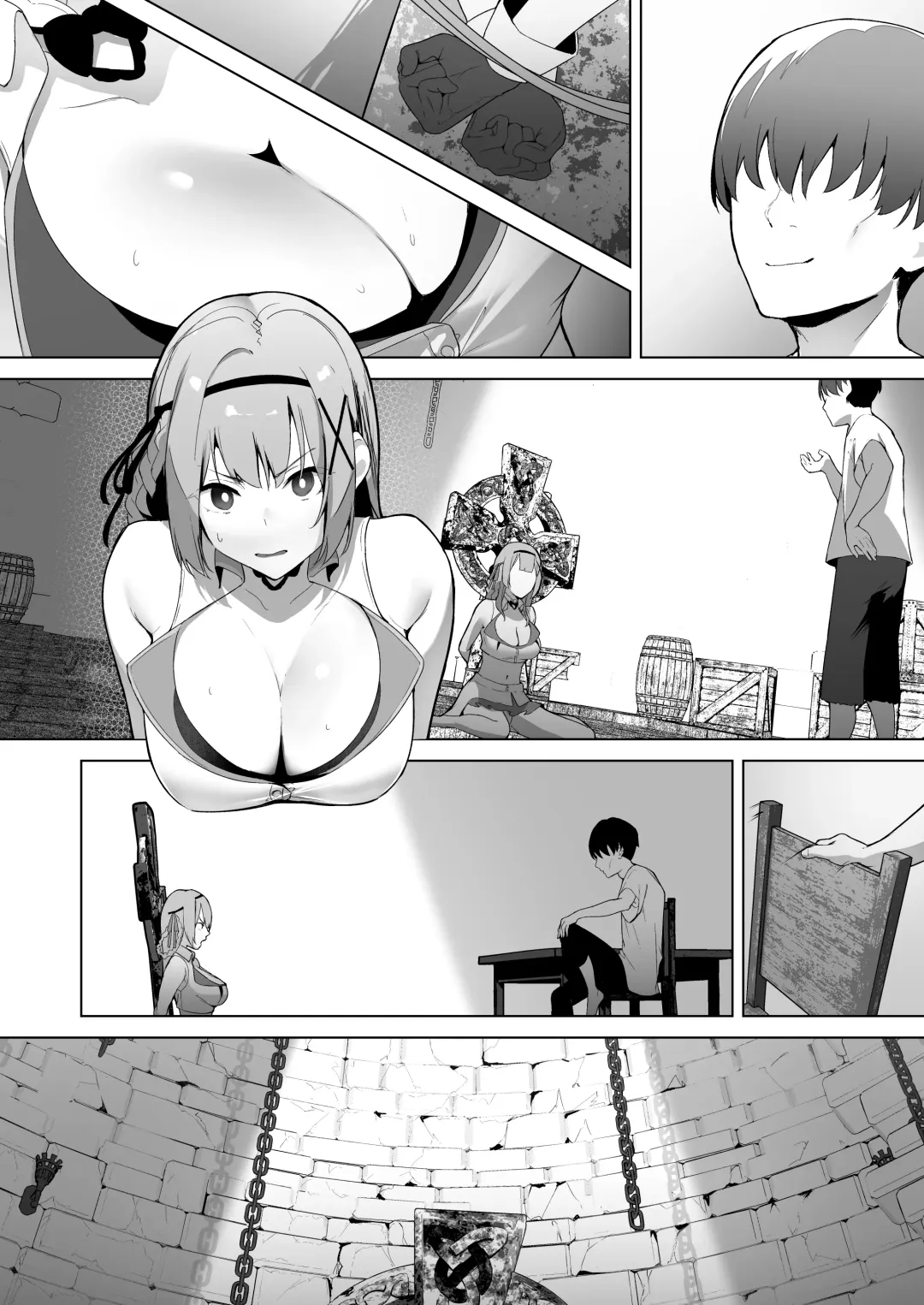 [Akausu Ko - Gairou - Nikujaga] Daraku Taishitsu -Onnanoko o Dame ni Suru Oji-san ni Tsukamatte Shimau Hime Kishi Monogatari- Fhentai - Page 42