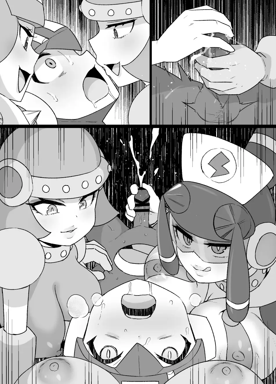 [Kusayarou] Rockman.EXE Akuochi Roll & Sakurai Mayl Manga Fhentai.net - Page 30