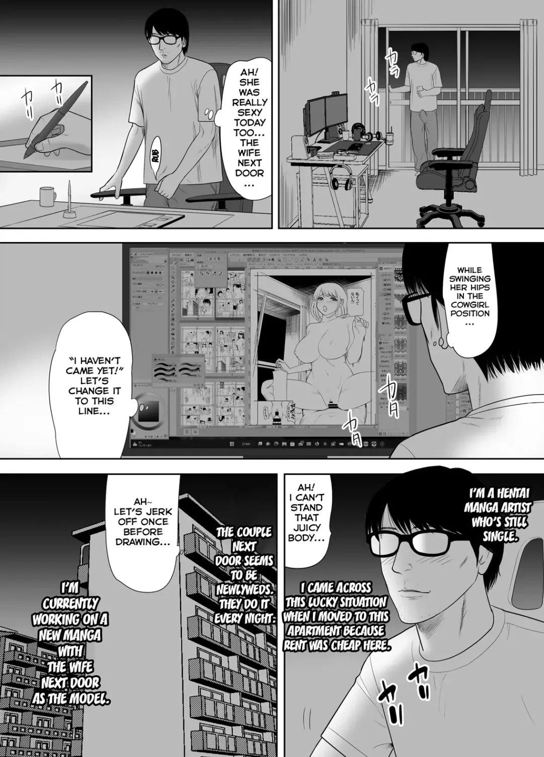 Danchi no Tonari no Oku-san UR de NT~R | The Wife Next Door at an Urban Renaissance Housing Complex Is Being NTR'ed Fhentai - Page 5